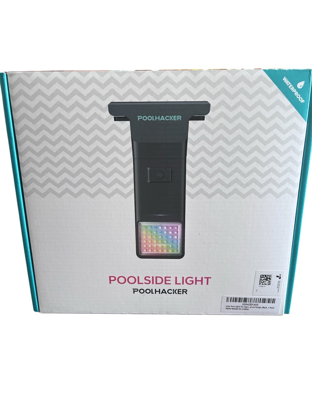 POOLHACKER NIB SOLAR LIGHTS FOR SWIMMING POOL. 2 BOXES 10 COLORS. 10+hr BATTERY